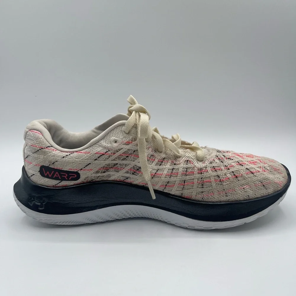 Under Armour Men's Flow Velociti Wind Running Shoes, White, Size 10.5